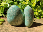 Polished Amazonite Standing Free Forms x 3 From Madagascar