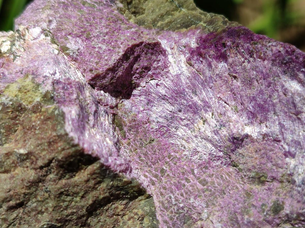 Natural Stichtite Cobbed Specimens x 8 From Barberton, South Africa