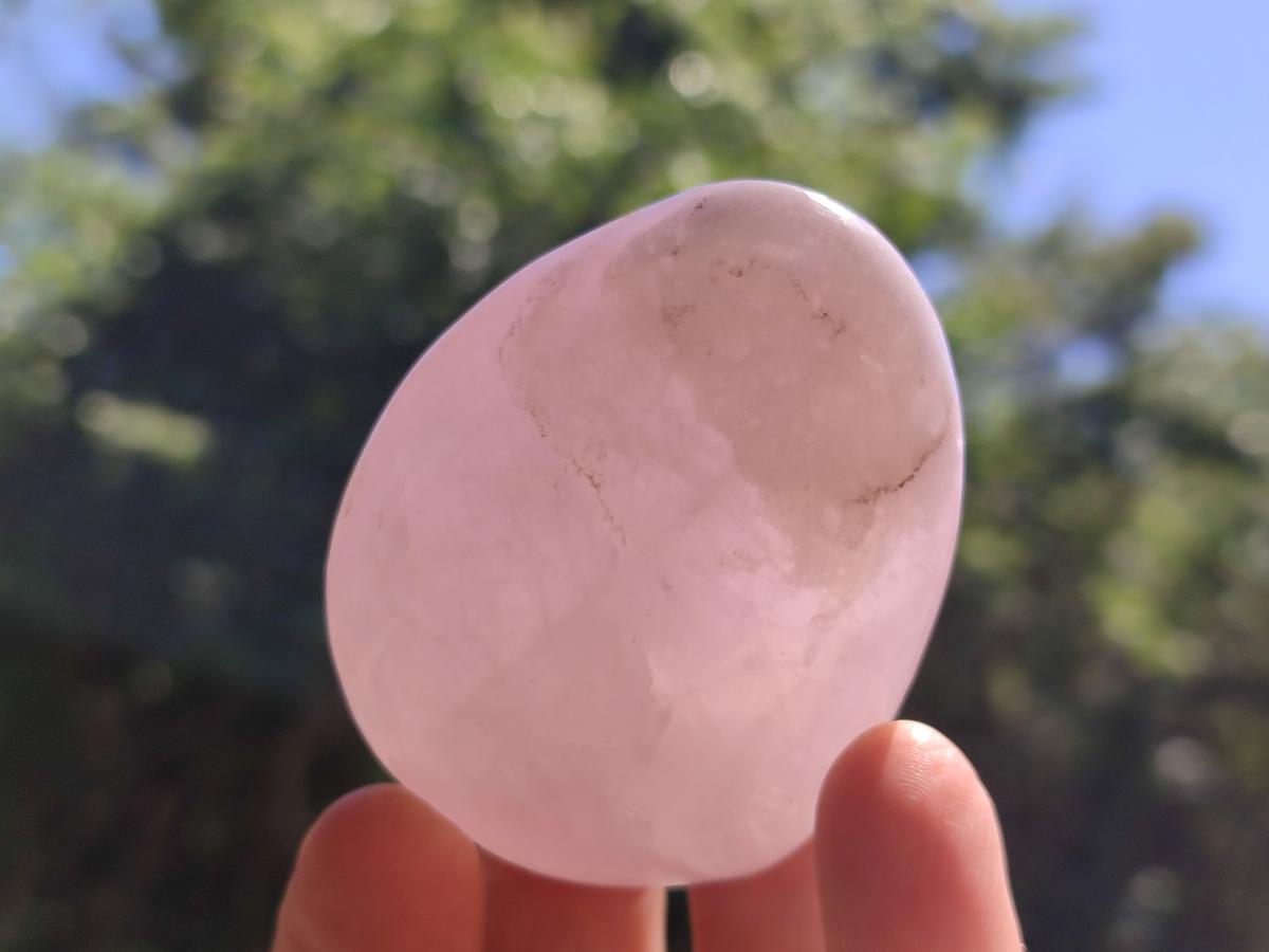 Polished Rose Quartz Standing and Free Forms x 10 From Madagascar