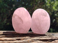 Polished Rose Quartz Standing and Free Forms x 10 From Madagascar