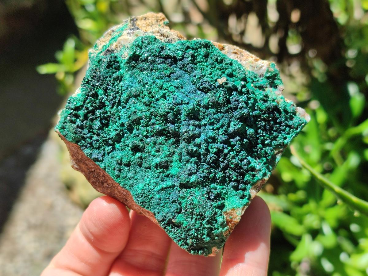 Natural Crystalline Malachite Specimens x 12 From Tenke Fungurume, Congo