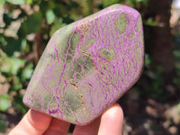 Polished Stichtite Free Forms x 6 From Barberton, South Africa