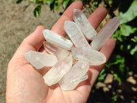 Natural Double Terminated Clear Quartz Crystals x 70 From Madagascar