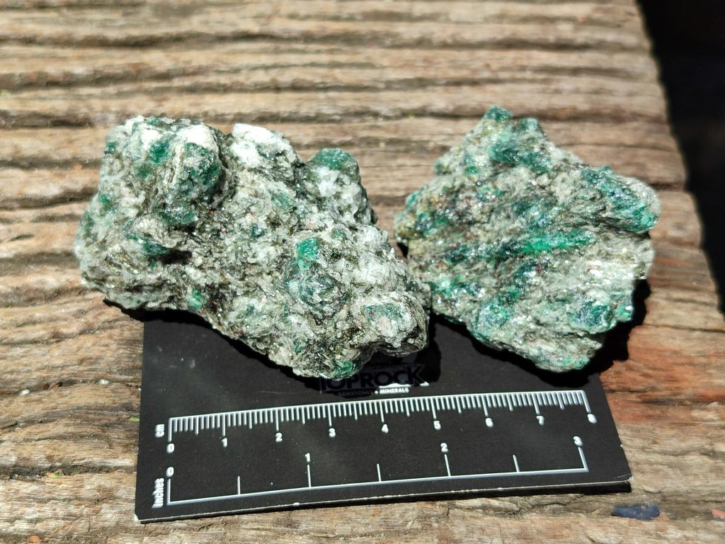 Natural Emerald Mica 'Mutokolite' Cobbed Specimens x 12 From Mutoko, Zimbabwe