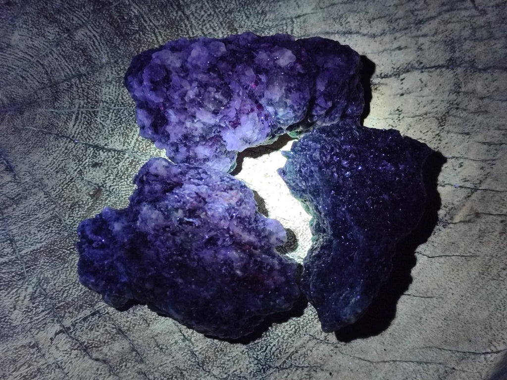 Natural Emerald Mica 'Mutokolite' Cobbed Specimens x 12 From Mutoko, Zimbabwe