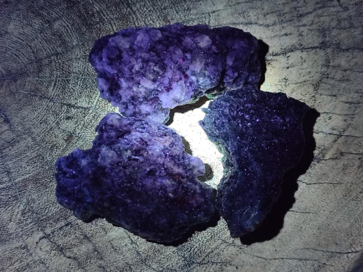 Natural Emerald Mica 'Mutokolite' Cobbed Specimens x 12 From Mutoko, Zimbabwe