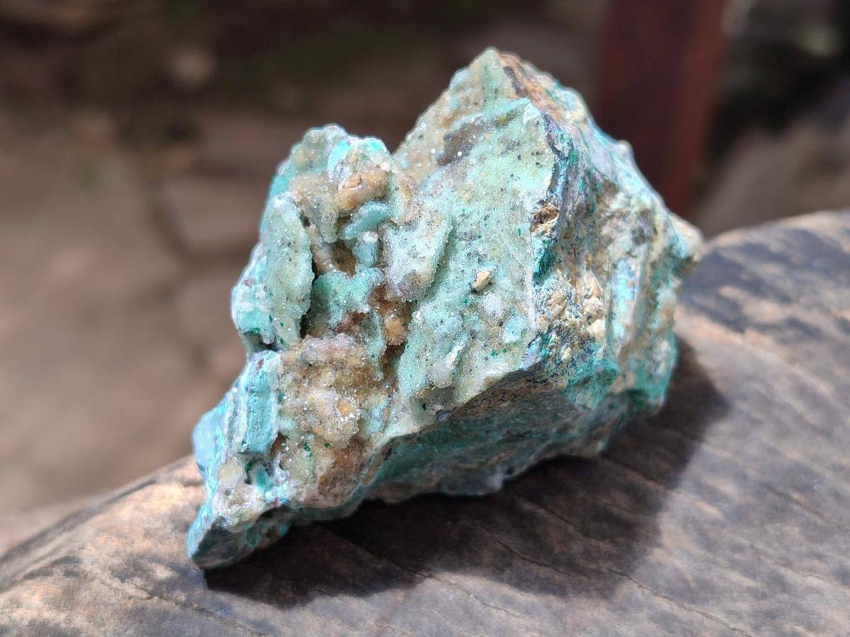 Natural Drusy Coated Chrysocolla On Dolomite Specimens x 6 From Likasi, Congo