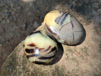 Polished Septerye Galets x 12 From Mahajanga, Madagascar