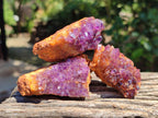 Natural Amethystos Amethyst Clusters x 35 From Kwaggafontein, South Africa