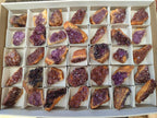 Natural Amethystos Amethyst Clusters x 35 From Kwaggafontein, South Africa