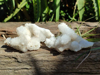 Natural Drusy Snow Finger Crystals x 12 From Albert's Mountain , Lesotho