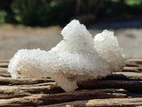 Natural Drusy Snow Finger Crystals x 12 From Albert's Mountain , Lesotho