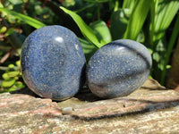 Polished Lazulite Galets x 12 From Madagascar