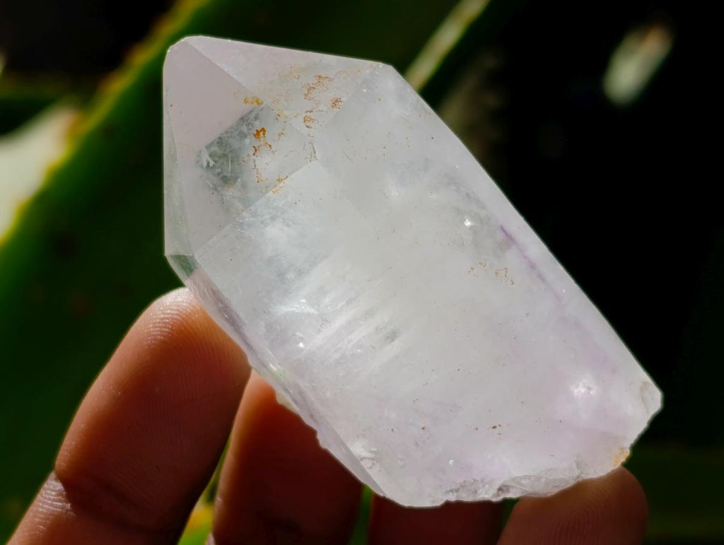 Natural Mix of Smokey, Clear and Amethyst Quartz Crystals x 12 From Brandberg, Namibia