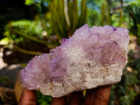 Natural Sunburst Amethyst Spirit Clusters x 3 From Boekenhouthoek, South Africa
