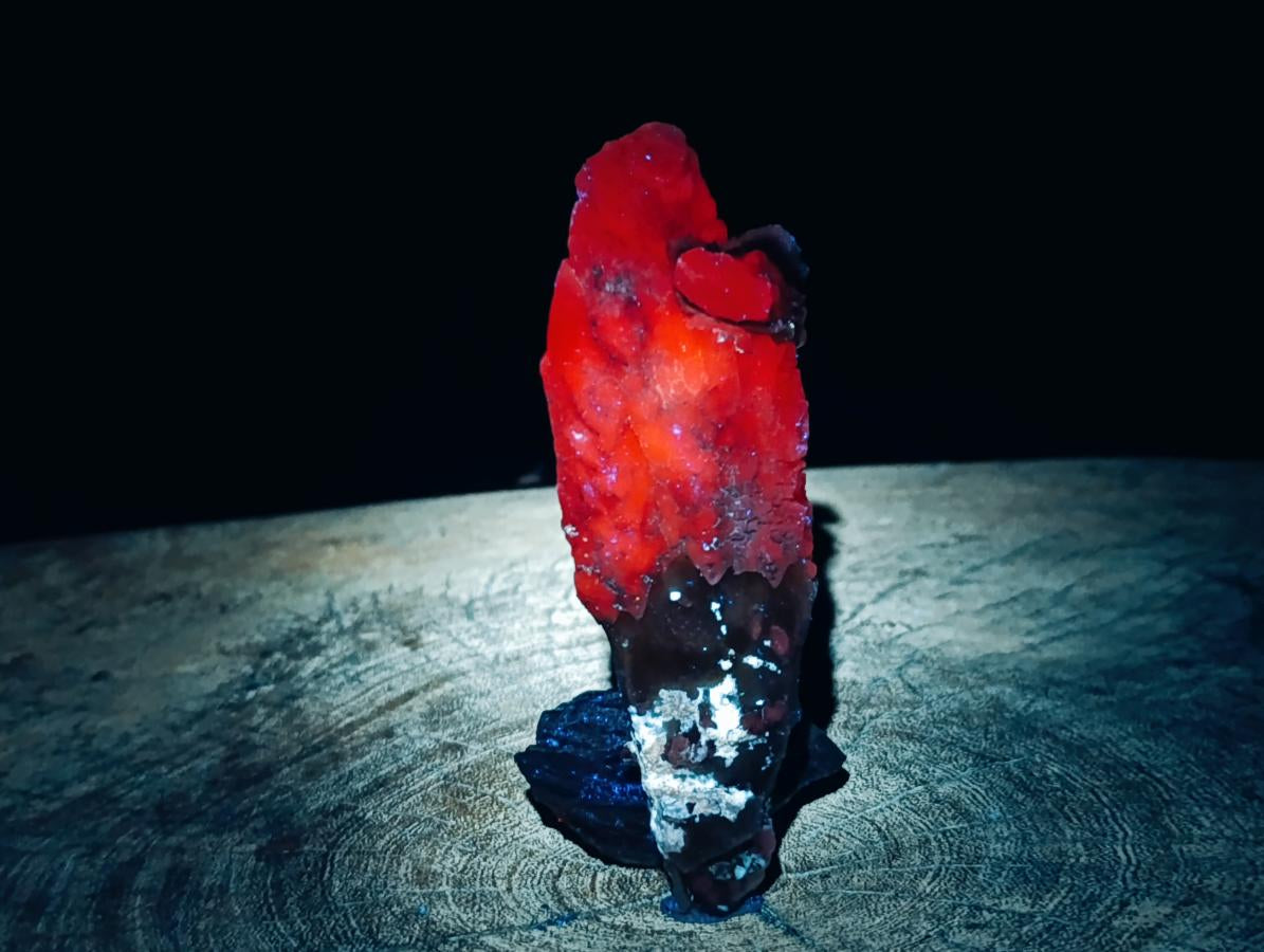 Natural Drusy Quartz Coated Spearhead Calcite Specimens x 12 From Albert's Mountain, Lesotho