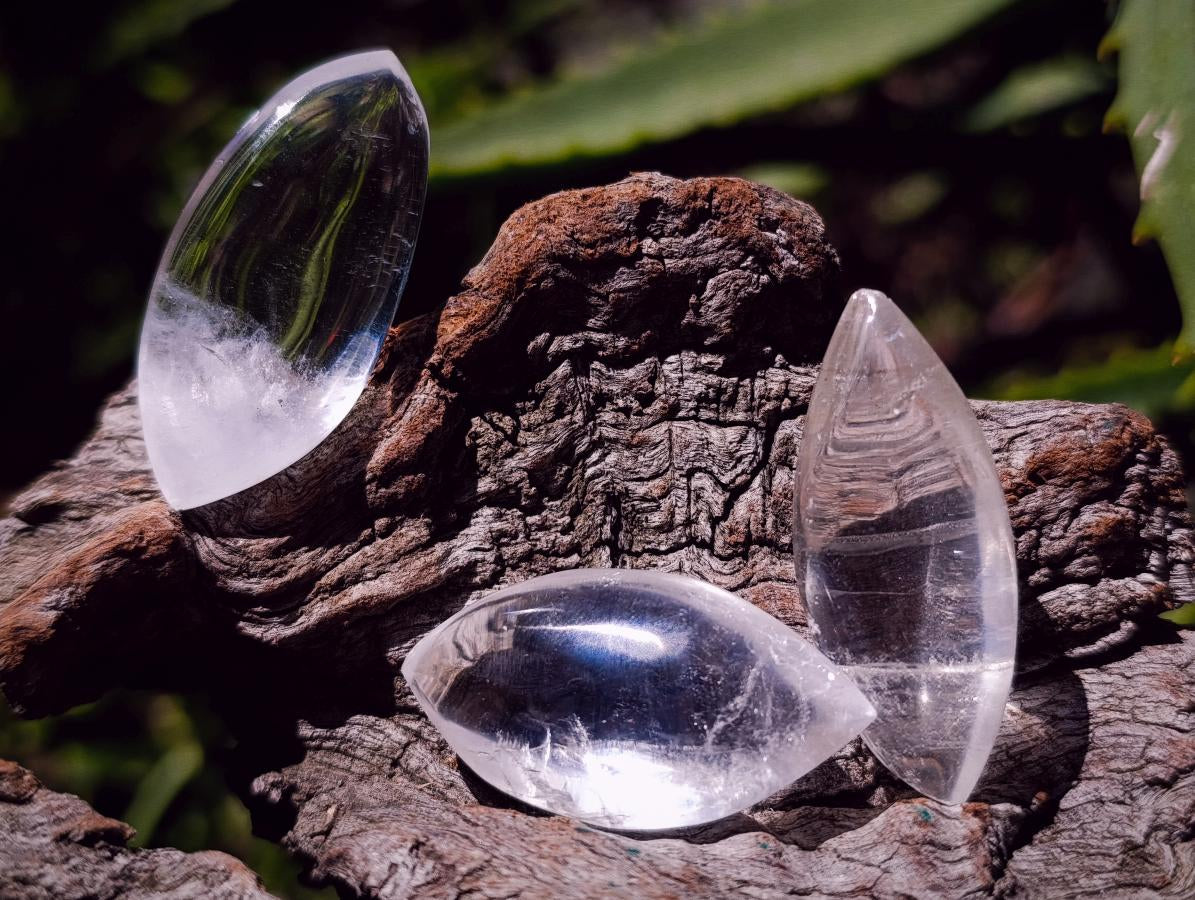 Polished Clear Quartz Crystal, Angel Tears x 34 From Madagascar