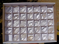 Polished Clear Quartz Crystal, Angel Tears x 34 From Madagascar