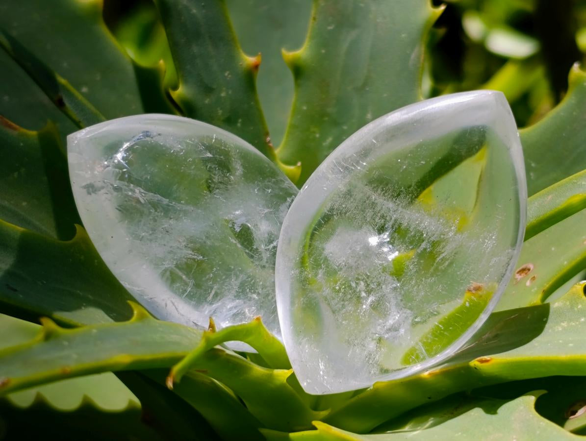 Polished Clear Quartz Crystal, Angel Tears x 34 From Madagascar