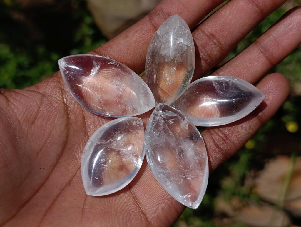 Polished Clear Quartz Crystal, Angel Tears x 34 From Madagascar