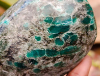 Polished Emerald Mica 'Mutokolite' Free Forms x 6 From Mutoko, Zimbabwe