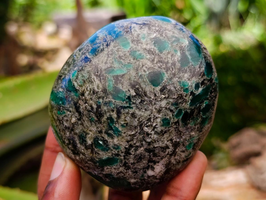 Polished Emerald Mica 'Mutokolite' Free Forms x 6 From Mutoko, Zimbabwe