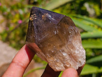Natural Cascading Smokey Citrine Crystal Clusters x 6 From Luena, Congo
