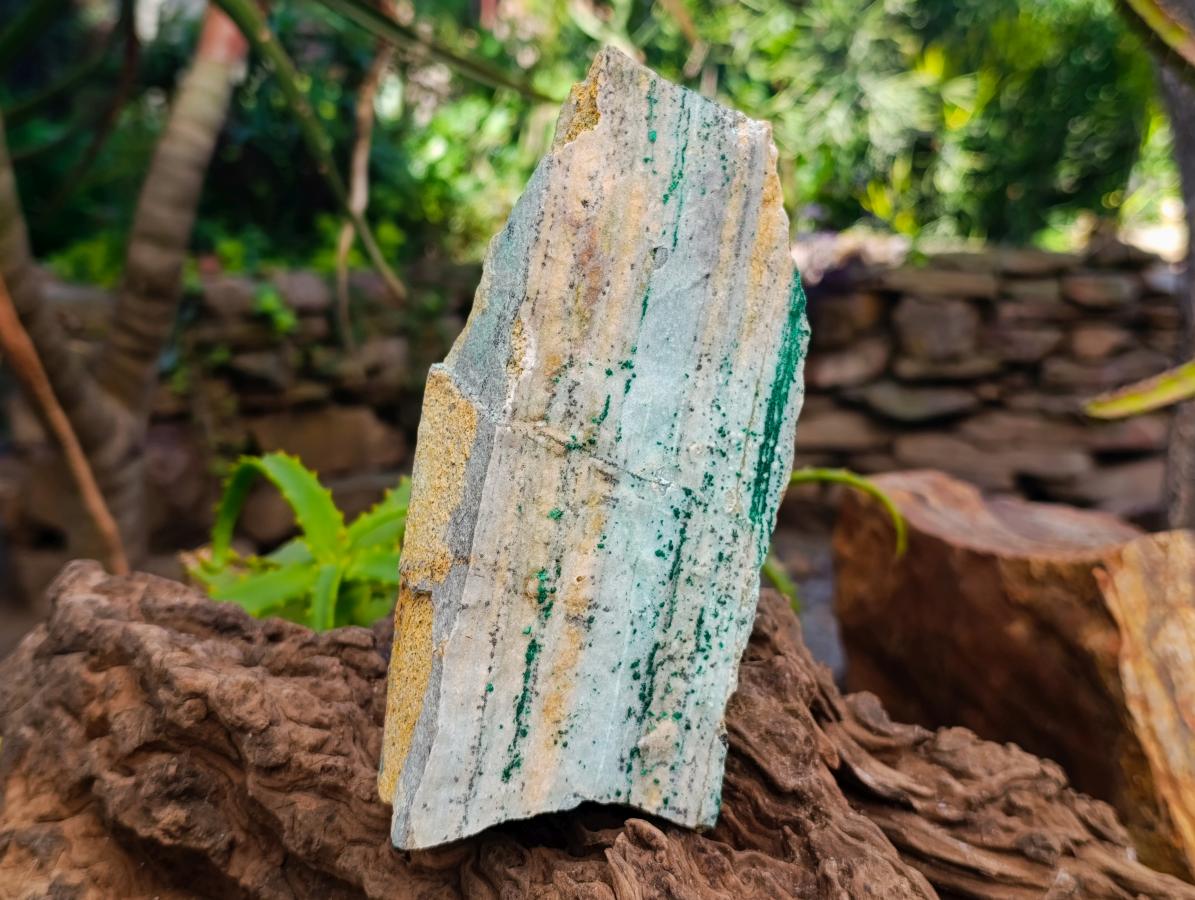 Natural Drusy Coated Chrysocolla With Malachite Specimens x 2 From Lupoto Mine, Congo