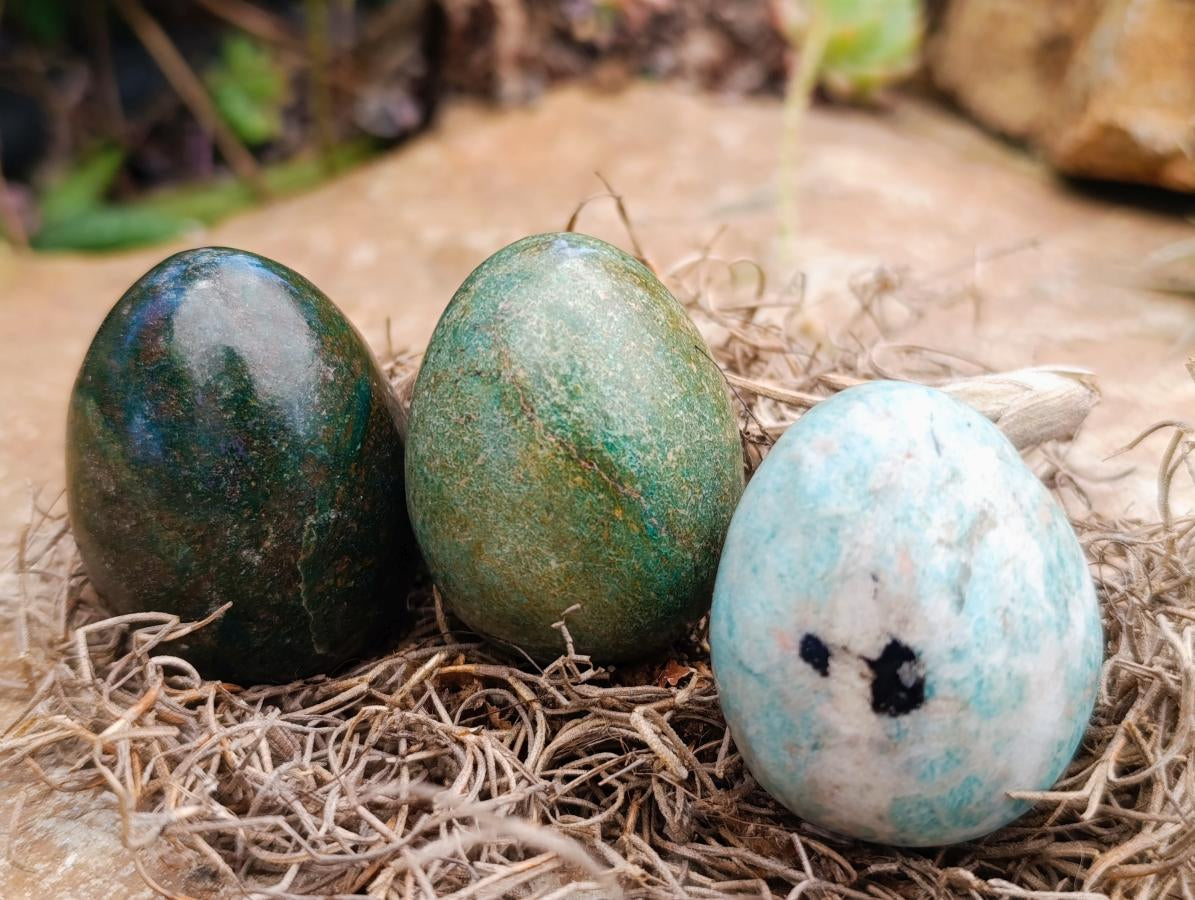Polished Mixed Selected Minerals x 24 From Zimbabwe