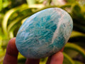Polished Amazonite Palm Stones x 12 From Madagascar