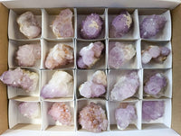 Natural Sunburst Amethyst Spirit Clusters x 20 From Boekenhouthoek, South Africa