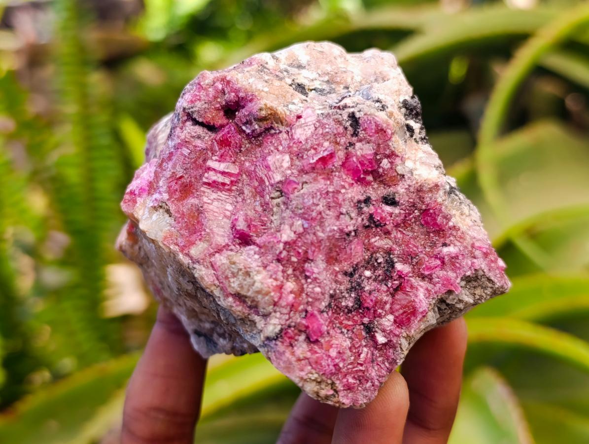 Natural Salrose Cobaltion Dolomite Specimens x 4 From Kakanda, Congo