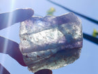 Natural Watermelon Fluorite Cobbed Specimens x 32 From Uis, Namibia