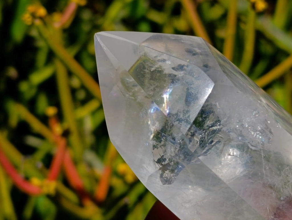 Polished Clear Quartz Crystals x 6 From Madagascar - Toprock Gemstones and Minerals 