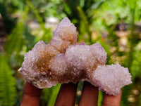Natural Sunburst Ametrine Spirit Clusters x 6 From Boekenhouthoek, South Africa