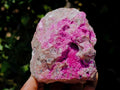 Natural Salrose Cobaltion Dolomite Specimens x 2 From Kakanda, Congo