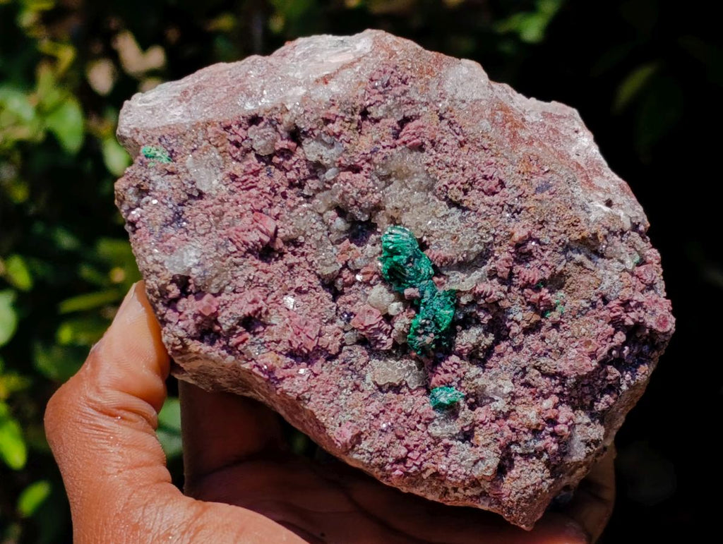 Natural Salrose Cobaltion Dolomite Specimens x 2 From Kakanda, Congo