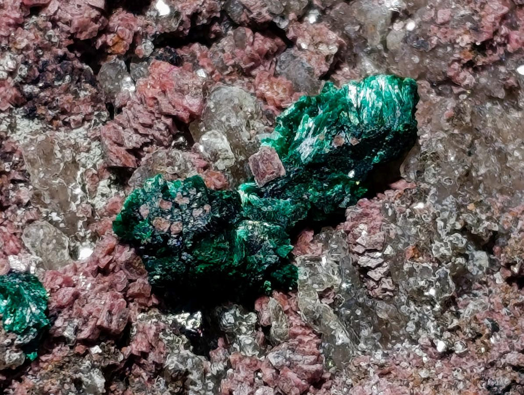 Natural Salrose Cobaltion Dolomite Specimens x 2 From Kakanda, Congo