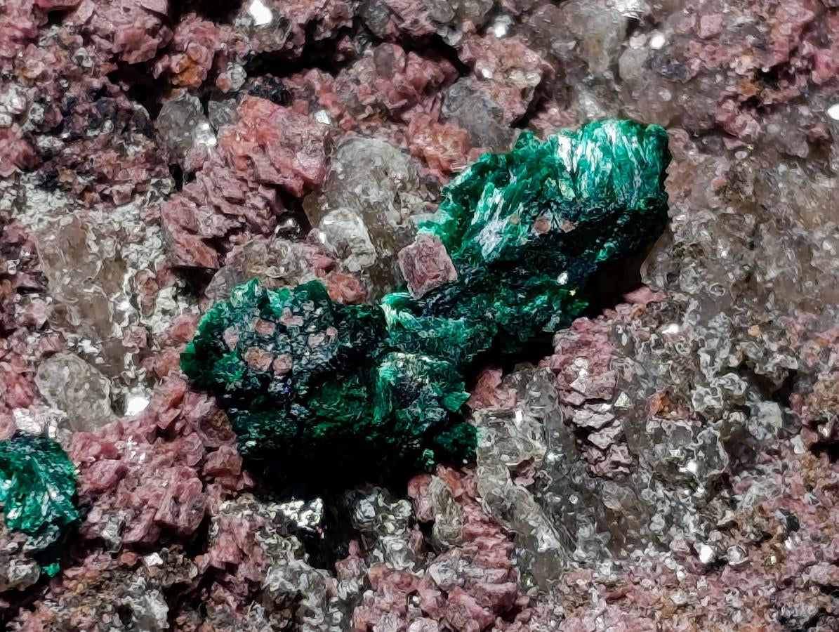 Natural Salrose Cobaltion Dolomite Specimens x 2 From Kakanda, Congo