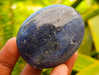 Polished Lazulite Galets x 12 From Madagascar
