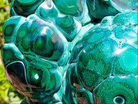 Polished XL Botryoidal Malachite With Chrysocolla Specimen x 1 From Congo