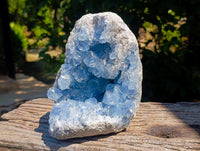 Natural Large Blue Celestite Geode Specimen x 1 From Sakoany, Madagascar