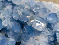 Natural Large Blue Celestite Geode Specimen x 1 From Sakoany, Madagascar