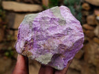 Natural Stichtite Cobbed Specimens x 4 From Barberton, South Africa