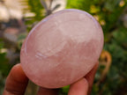 Polished Rose Quartz Palm Stones x 12 From Madagascar