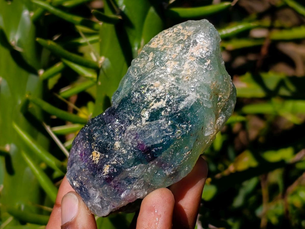 Natural Watermelon Fluorite Cobbed Specimens x 12 From Uis, Namibia