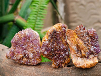 Natural Amethystos Amethyst Clusters x 35 From Kwaggafontein, South Africa