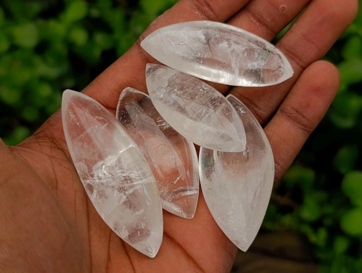 Polished Clear Quartz Crystal, Angel Tears x 35 From Madagascar