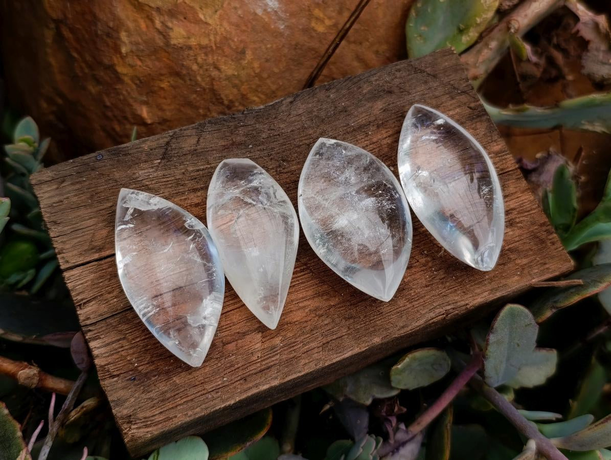 Polished Clear Quartz Crystal, Angel Tears x 35 From Madagascar