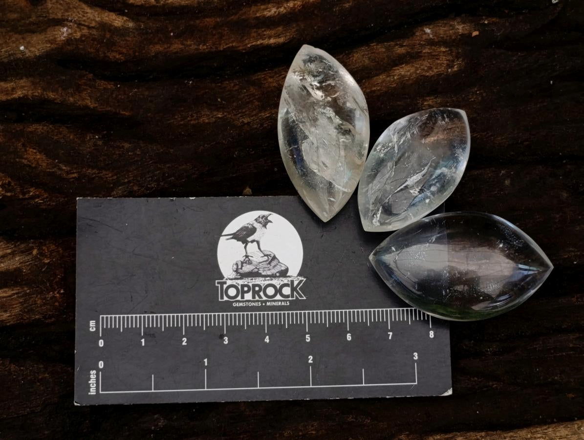 Polished Clear Quartz Crystal, Angel Tears x 35 From Madagascar